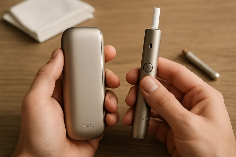 Bedienung und Pflege der IQOS Geräte
