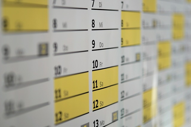 Een grote kalender: meer overzicht en minder chaos in je leven Een grote kalender: meer overzicht en minder chaos in je leven