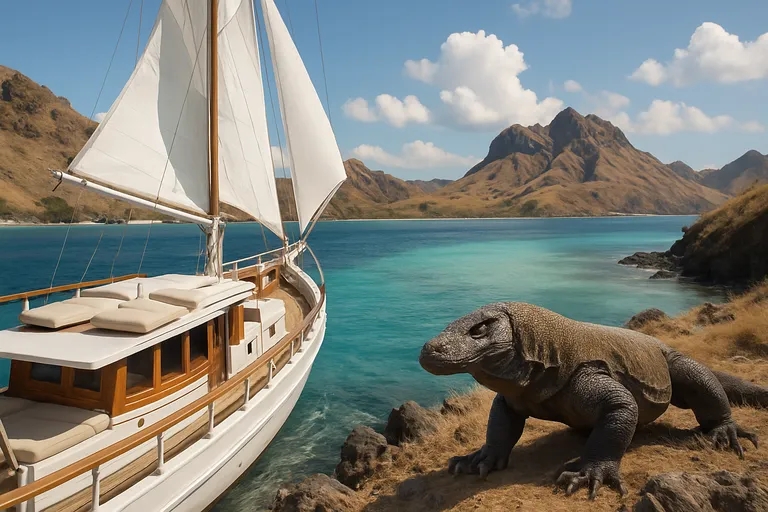 Een onvergetelijk avontuur: zeilen door de wonderen van Komodo