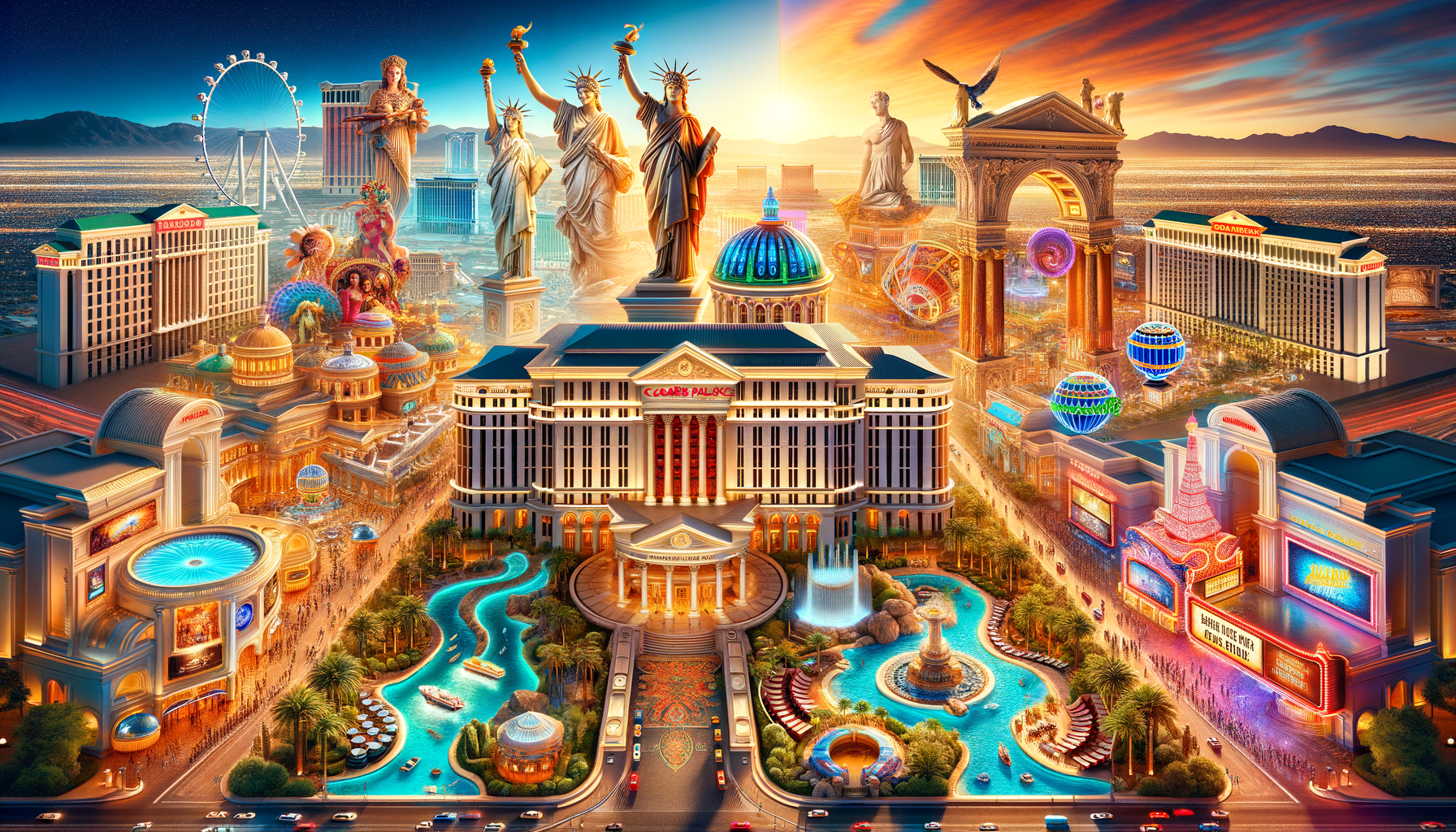 5 Redenen waarom Caesars Palace Las Vegas een onvergetelijke ervaring is