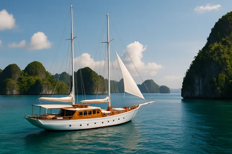 Raja ampat: een luxe zeilavontuur in een paradijs Raja ampat: een luxe zeilavontuur in een paradijs