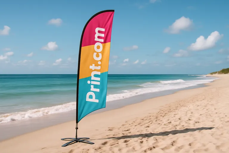Beachflags bedrukken en de voordelen van Print.com als drukwerkpartner Beachflags bedrukken en de voordelen van Print.com als drukwerkpartner