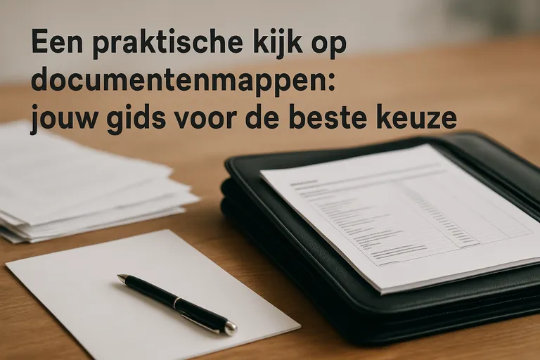 Een praktische kijk op documentenmappen: jouw gids voor de beste keuze