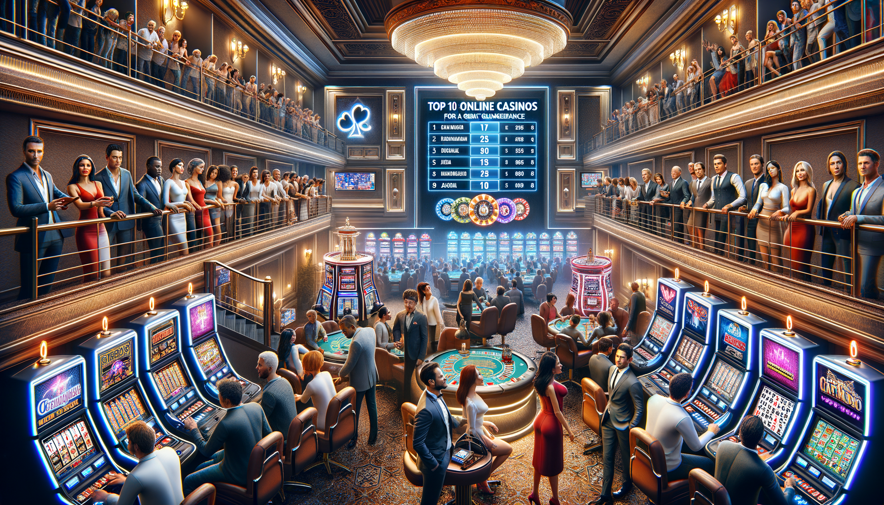 Top 10 Online Casinos for a Great Gaming Experience