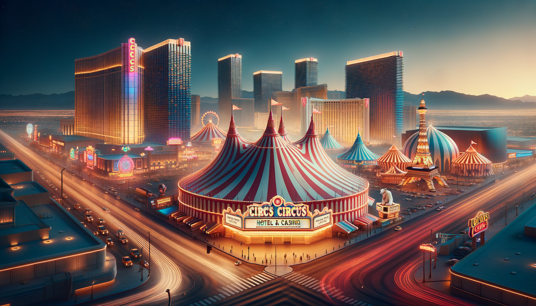 The Spectacular Circus Circus Hotel & Casino in Las Vegas
