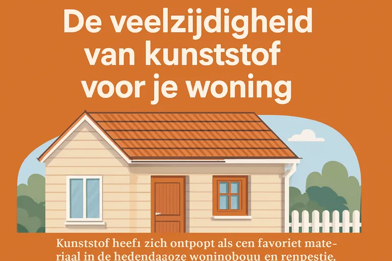 De veelzijdigheid van kunststof voor je woning