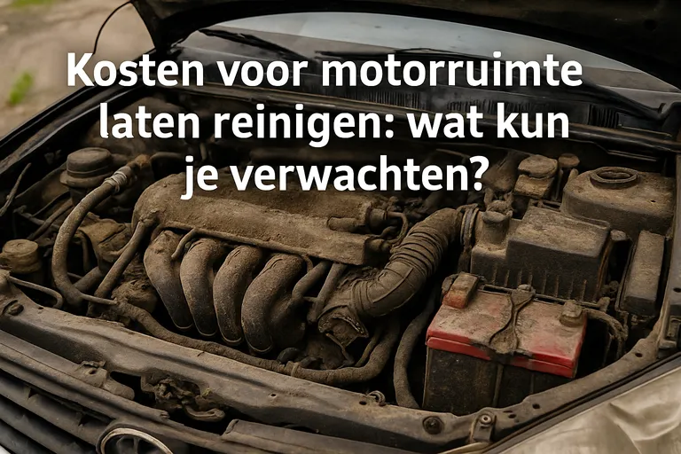 Kosten voor motorruimte laten reinigen: wat kun je verwachten?