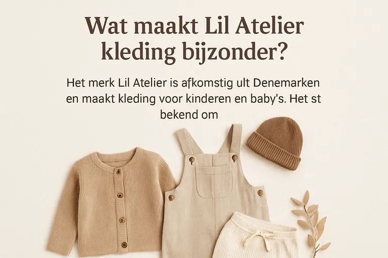 Wat maakt Lil Atelier kleding bijzonder?
