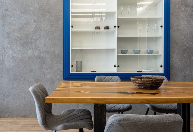 De mango eettafel