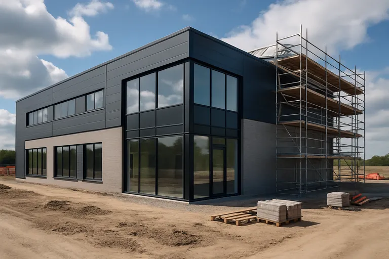 Essentiële factoren voor het succesvol bouwen van een bedrijfspand