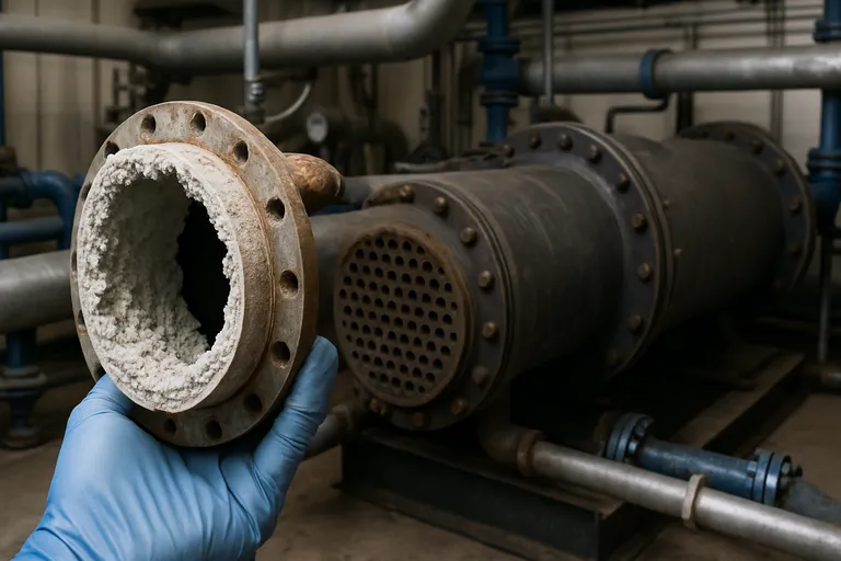 Waarom kalk je industriële systemen verpest?