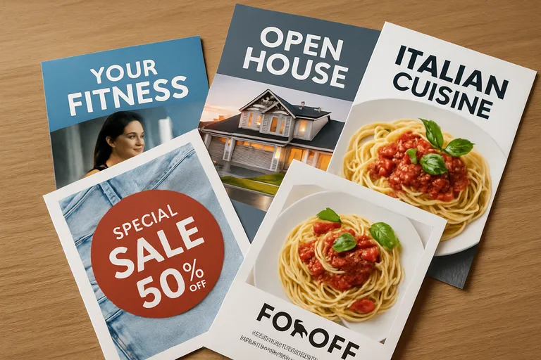 De veelzijdigheid van folders en flyers