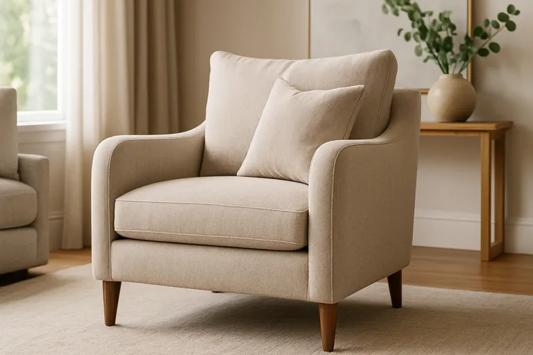 De charme van beige fauteuils