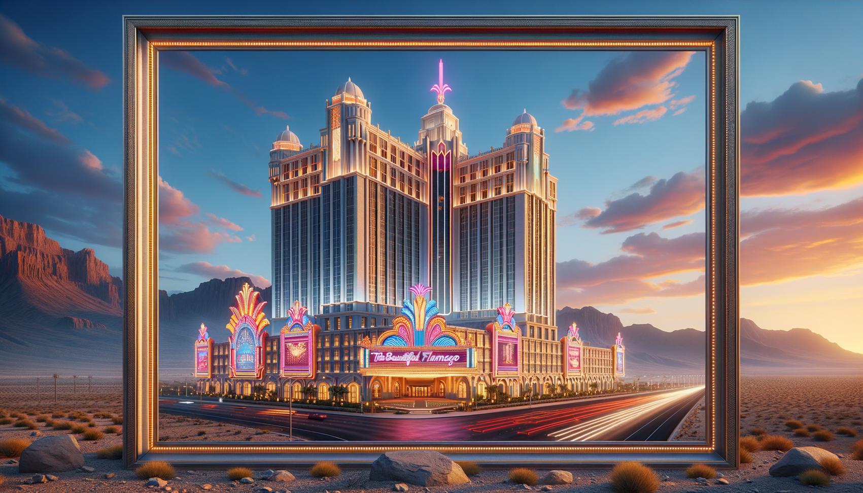 De Prachtige Flamingo Hotel & Casino in Las Vegas, Nevada