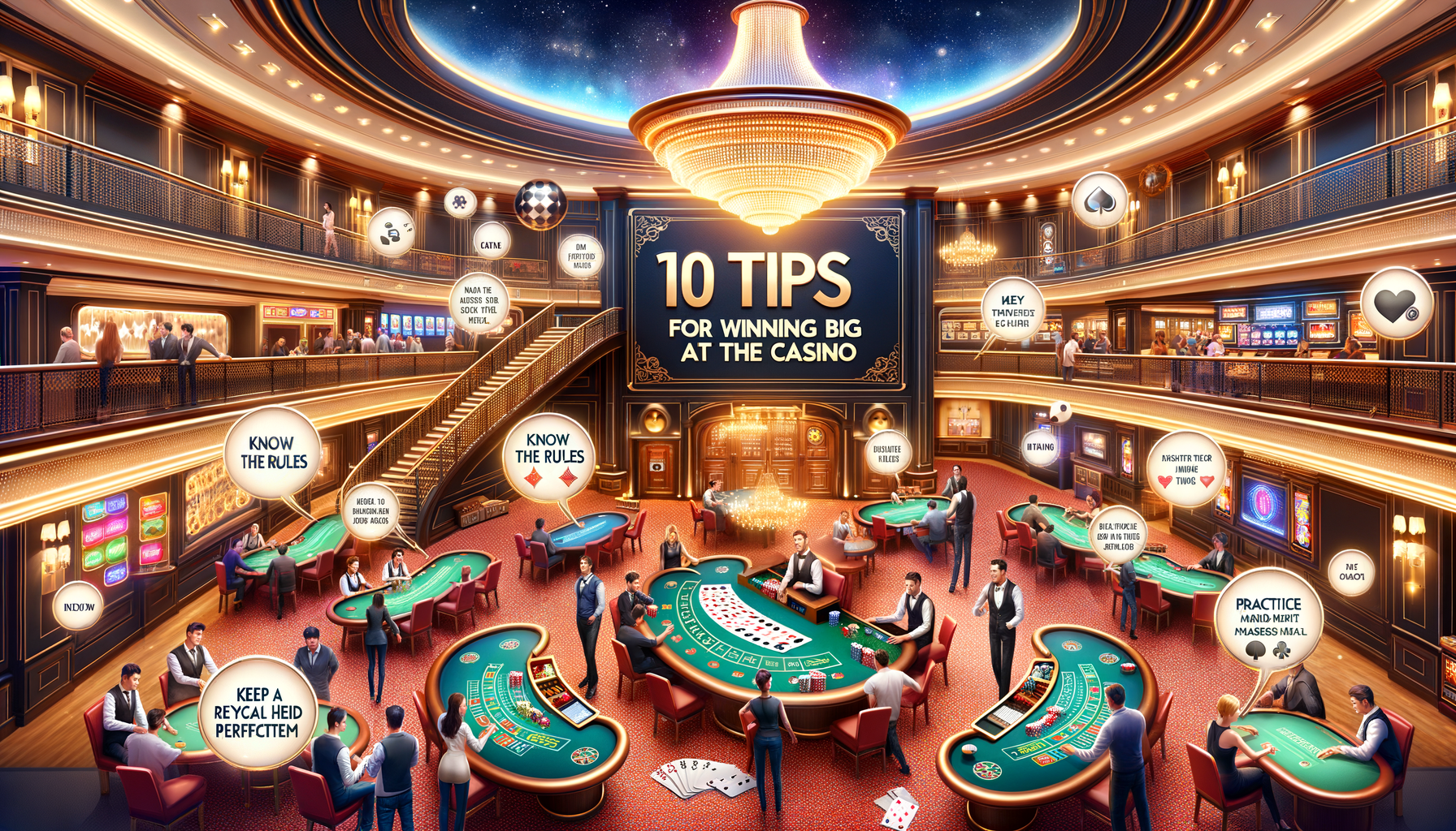 10 Tips for Winning Big at the Casino