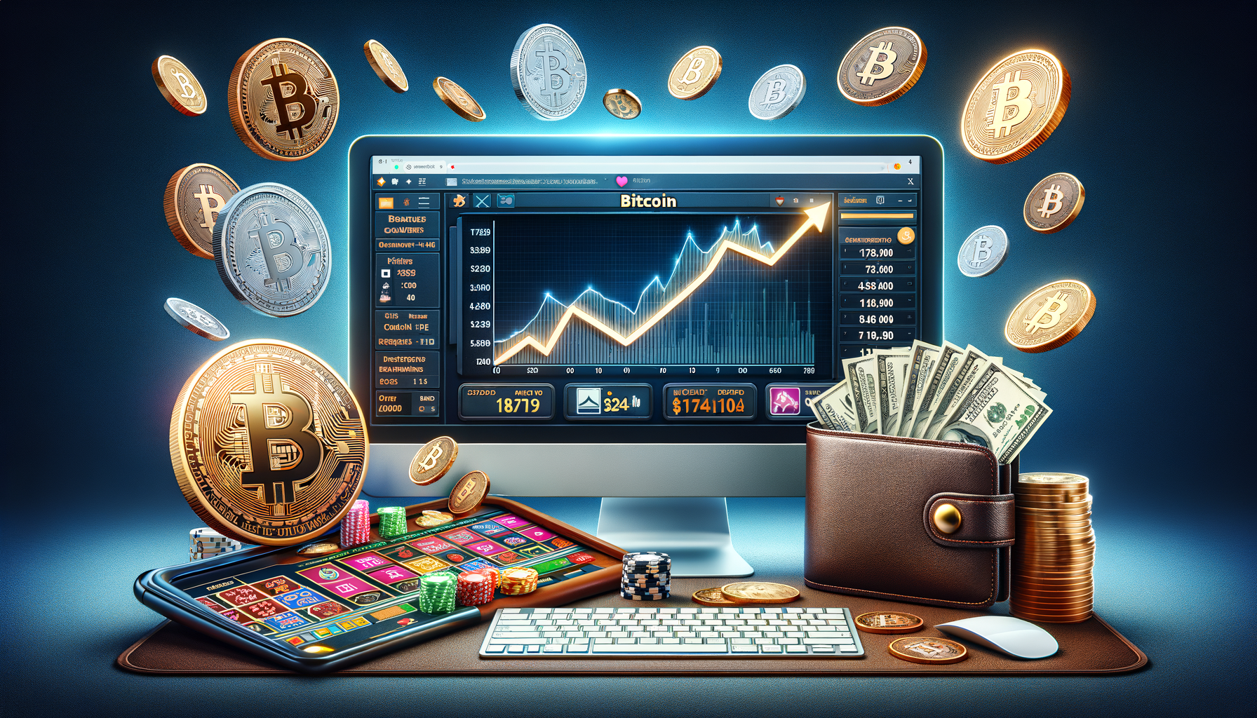 Hoe je geld kunt verdienen met Bitcoin in online casino’s