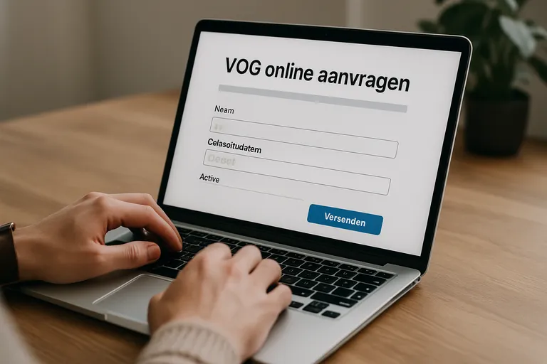 Hoe lang duurt het om een VOG online te krijgen?