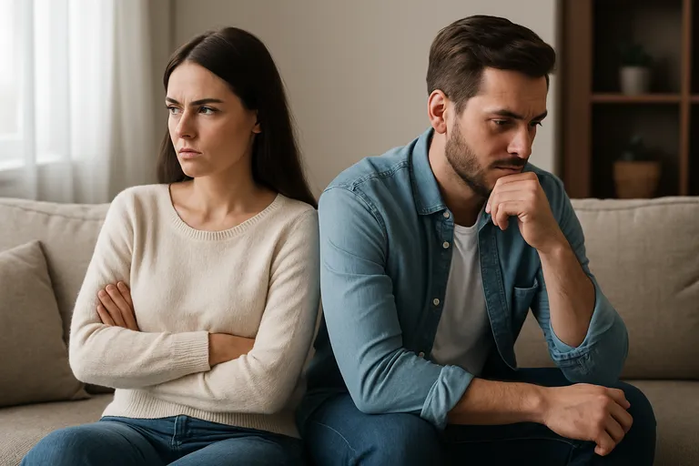 Problemen binnen de relatie zelf
