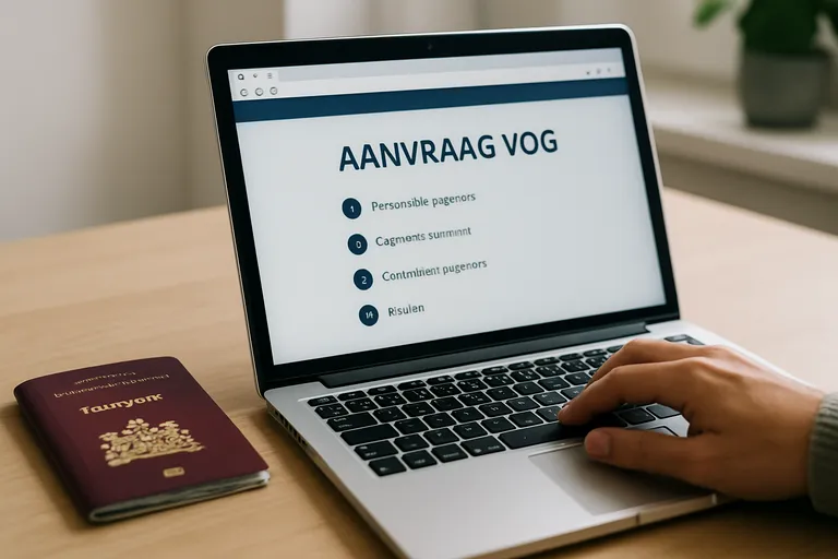 Stap voor stap handleiding voor het online aanvragen van een VOG