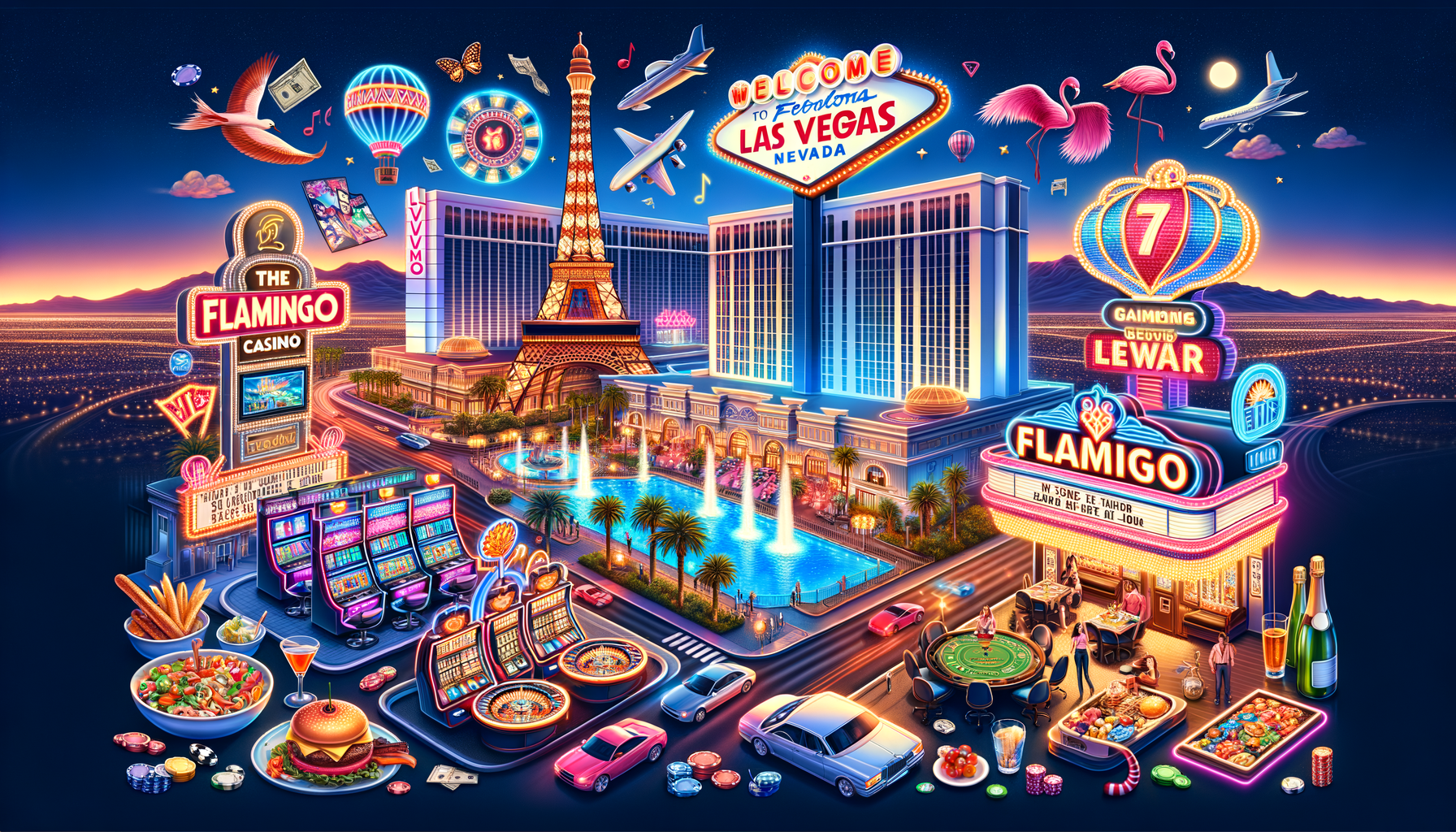 7 Redenen om het Flamingo Casino in Las Vegas te bezoeken