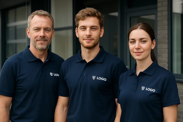 Professionele uitstraling door bedrukte kleding