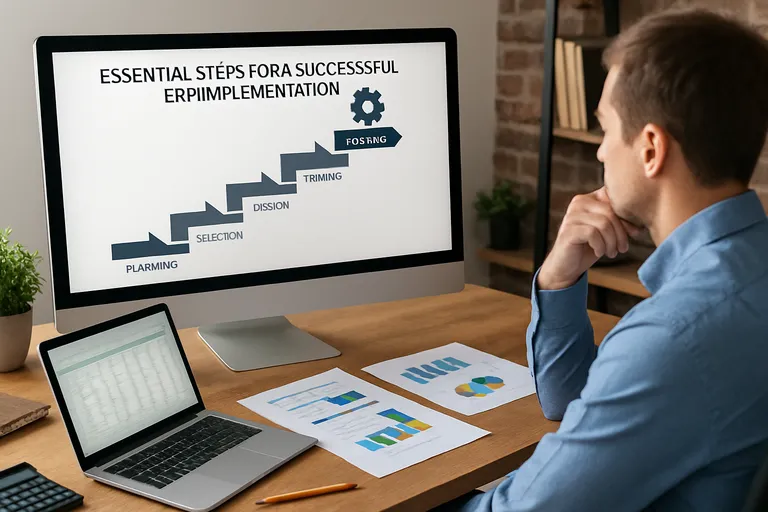 Essentiële stappen naar een succesvolle ERP-implementatie Essentiële stappen naar een succesvolle ERP-implementatie