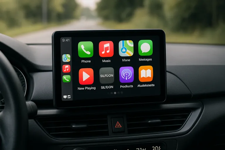 Introductie tot het 9 inch CarPlay scherm