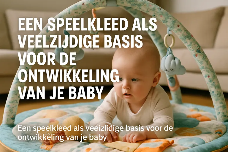 Een speelkleed als veelzijdige basis voor de ontwikkeling van je baby Een speelkleed als veelzijdige basis voor de ontwikkeling van je baby