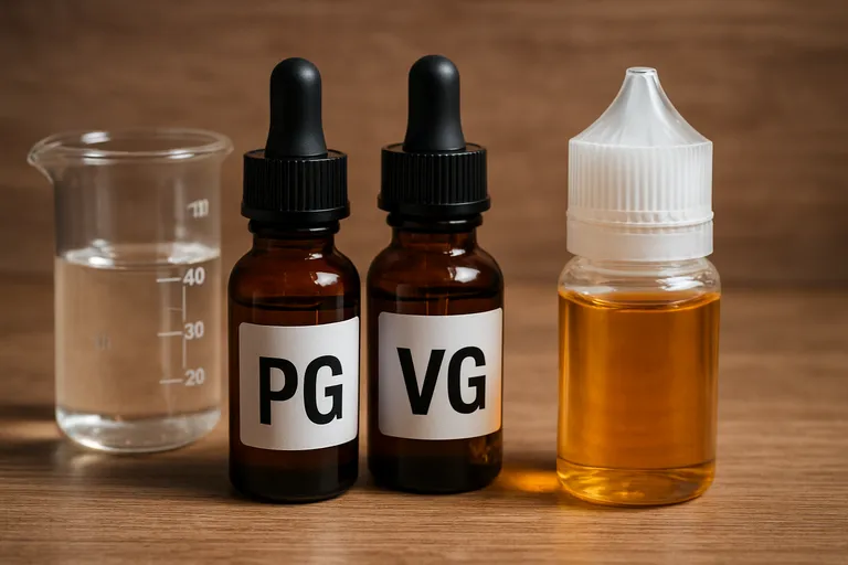 Die Zusammensetzung von E Liquids