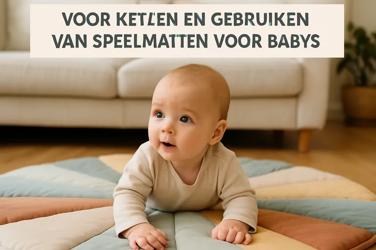 Een complete handleiding voor het kiezen en gebruiken van speelmatten voor babys