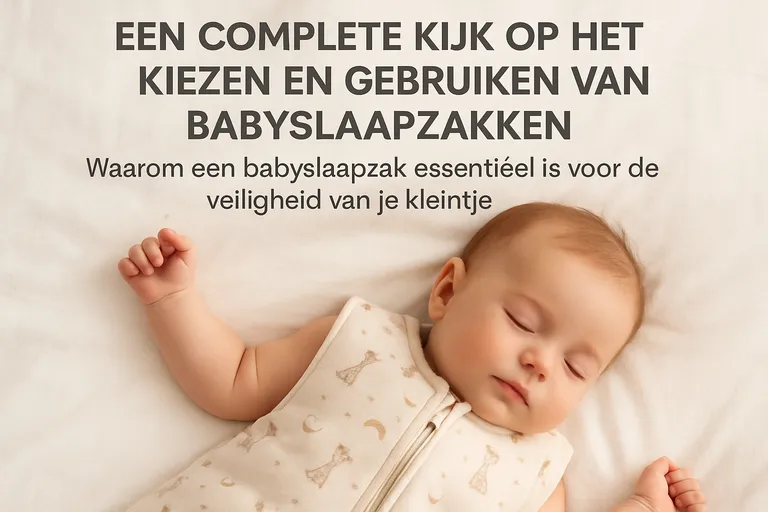 Een complete kijk op het kiezen en gebruiken van babyslaapzakken