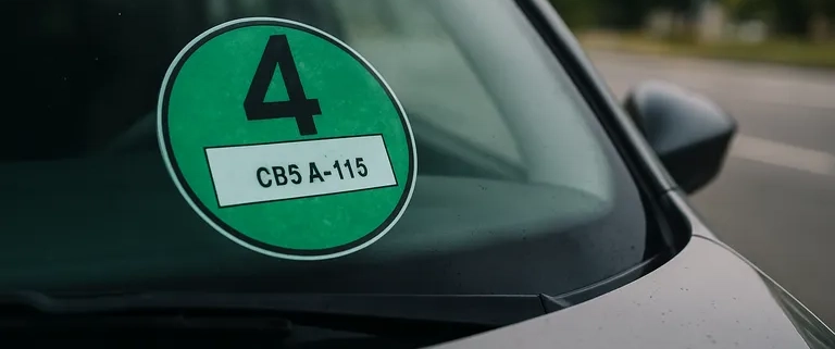 Duitse milieusticker
