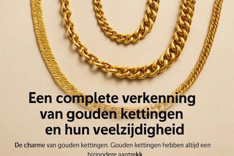 Een complete verkenning van gouden kettingen en hun veelzijdigheid