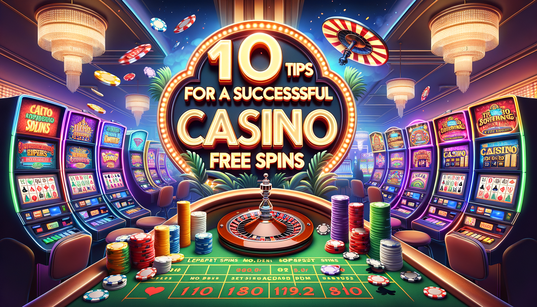 10 tips voor een succesvolle strategie voor casino free spins zonder storting