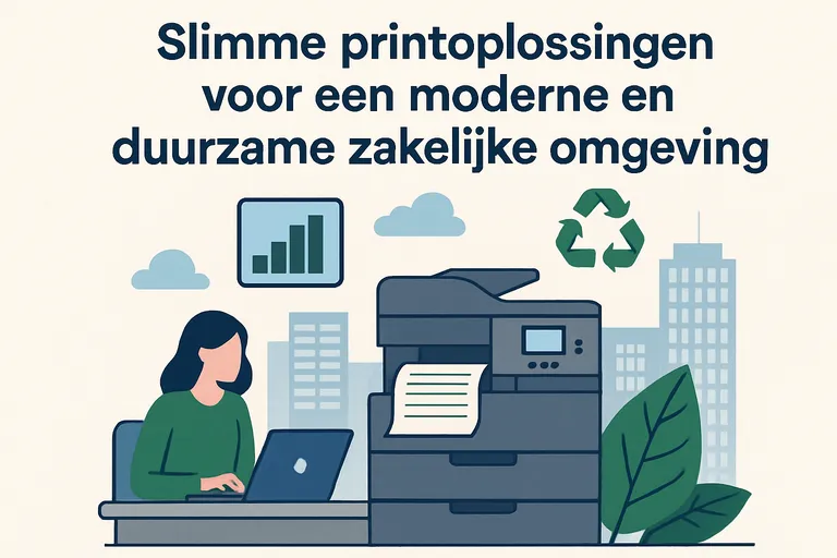 Slimme printoplossingen voor een moderne en duurzame zakelijke omgeving Slimme printoplossingen voor een moderne en duurzame zakelijke omgeving