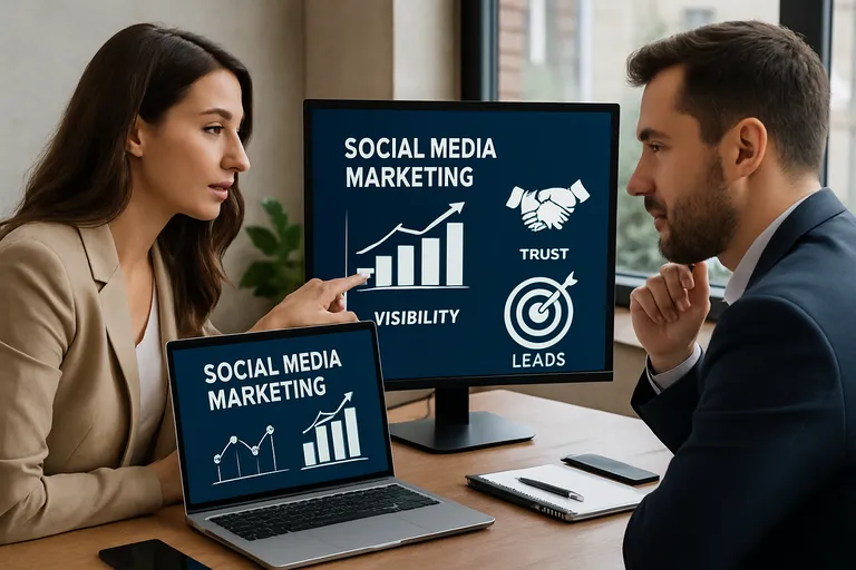 B2B social media marketing voor zichtbaarheid, vertrouwen en kwalitatieve leads