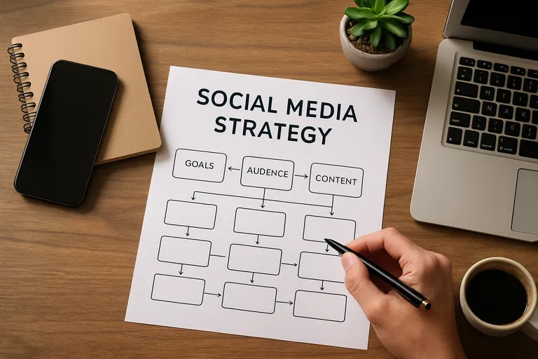 Social media strategie template: haal meer uit je kanalen met een helder plan