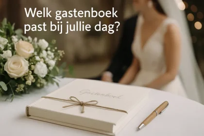 Welk gastenboek past bij jullie dag?
