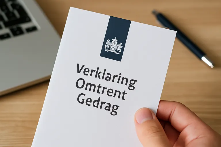 Alles wat je moet weten over de verklaring omtrent gedrag Alles wat je moet weten over de verklaring omtrent gedrag