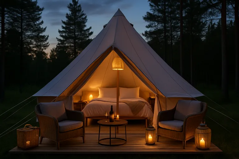 Wat is glamping?